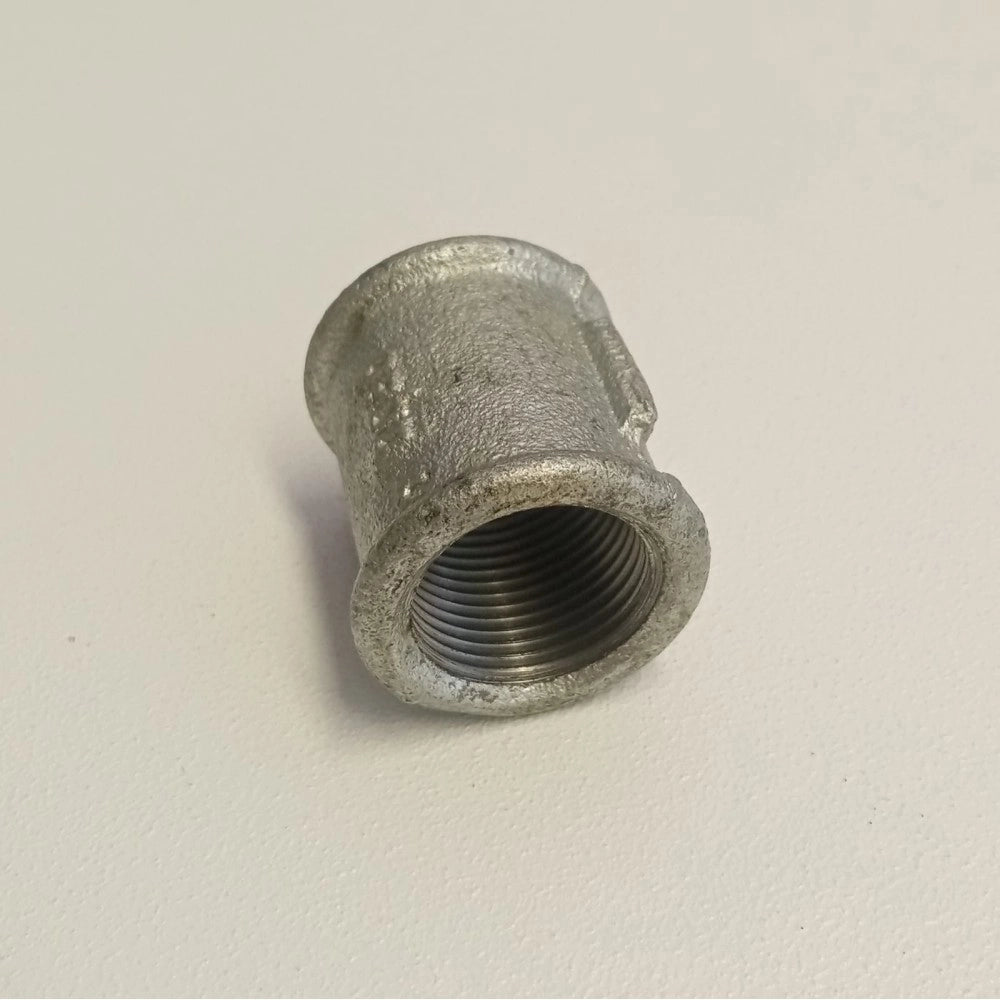 Raccordo ff 1'' manicotto giunzione di ghisa zincata malleabile