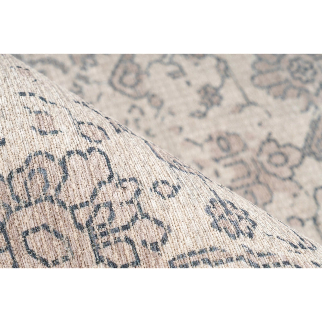 Tappeto Percy 100 in Cotone Beige 80x150 cm