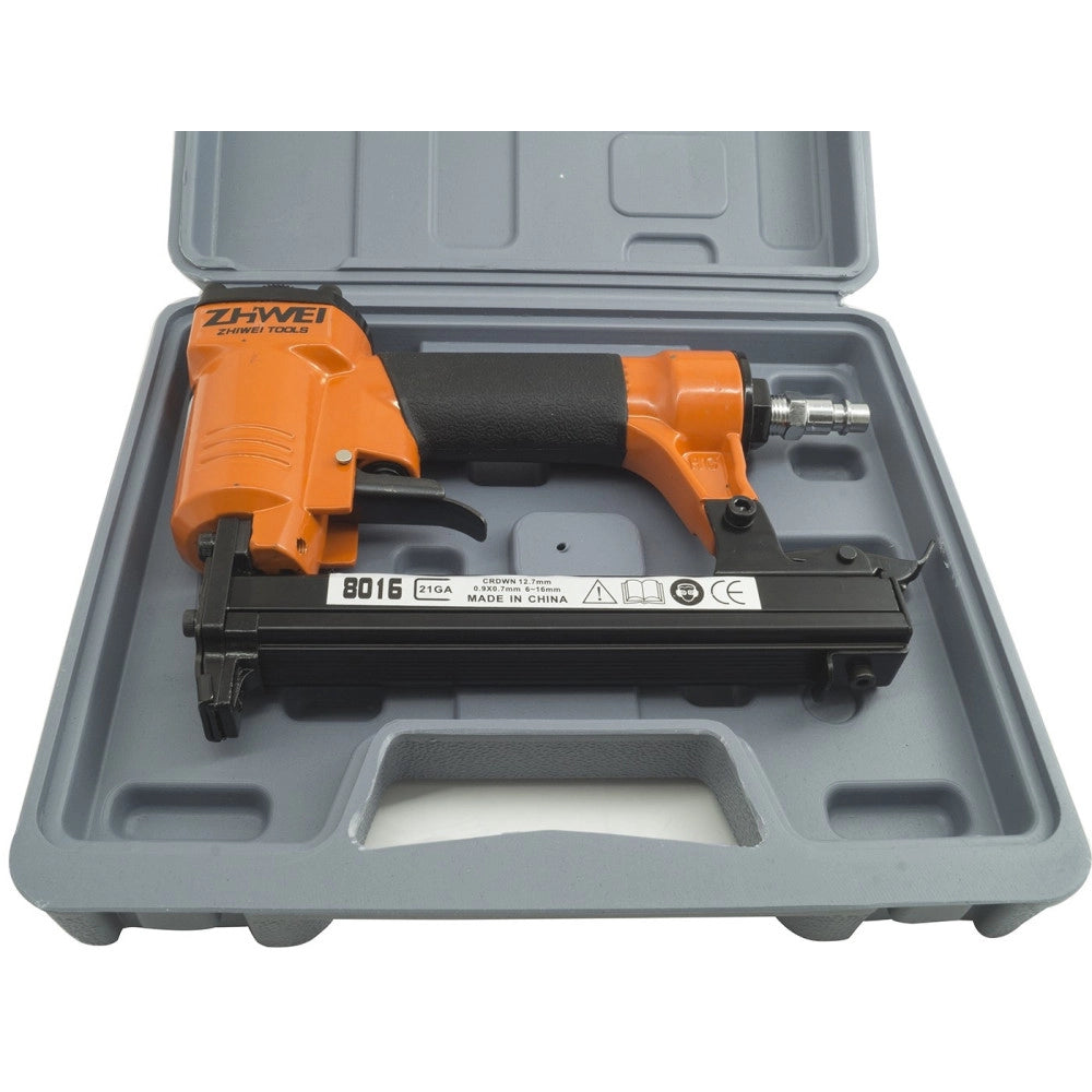 Trade Shop - Chiodatrice Graffettatrice Spillatrice Ad Aria Compressa 6-16 Mm Pneumatica -