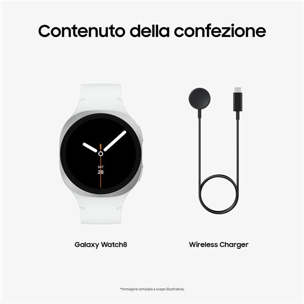 Galaxy watch8 40mm bt silver - SM-L320NZSAITV
