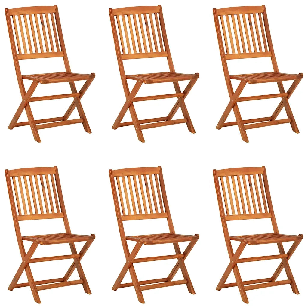 Set da Pranzo da Giardino 7pz 180x90x75cm Legno Massello Acacia 3086972