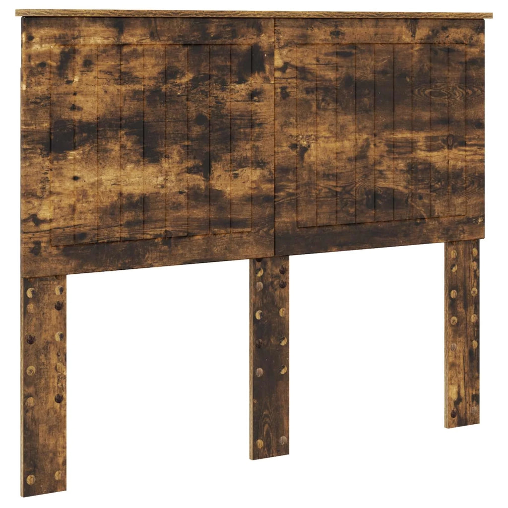 Struttura del letto con cassetto-Giroletto con contenitore-Rete del Letto Rovere fum¨¦ 135 x 190 cm 367609