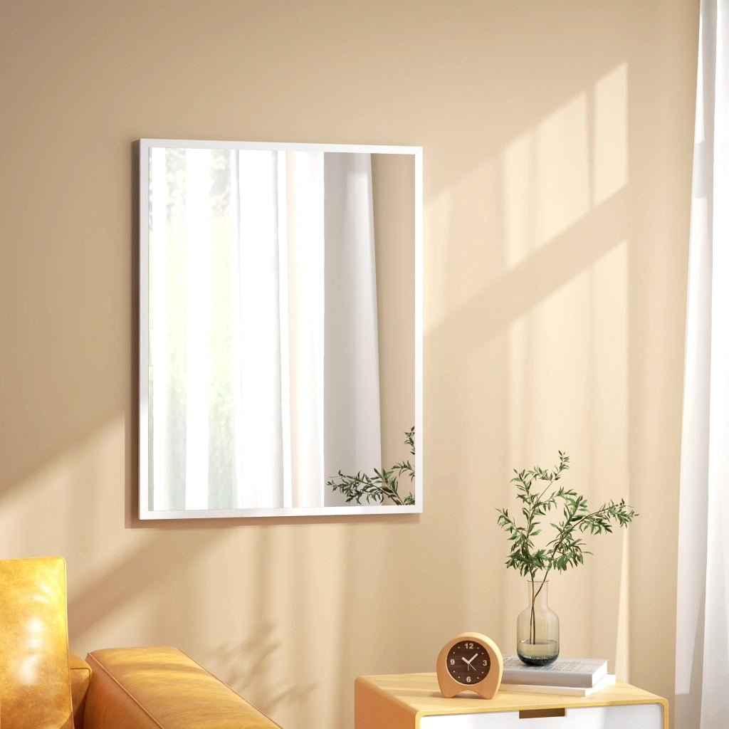 Specchio da Bagno Rettangolare 70x90 cm ¨C Minimal ¨C Bianco