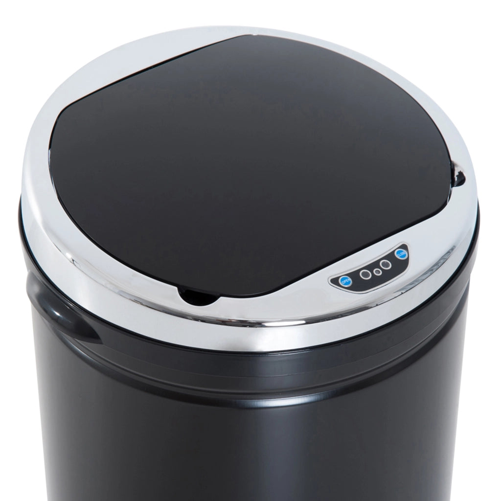 Cestino automatico 42L ¨C Minimal ¨C nero, acciaio