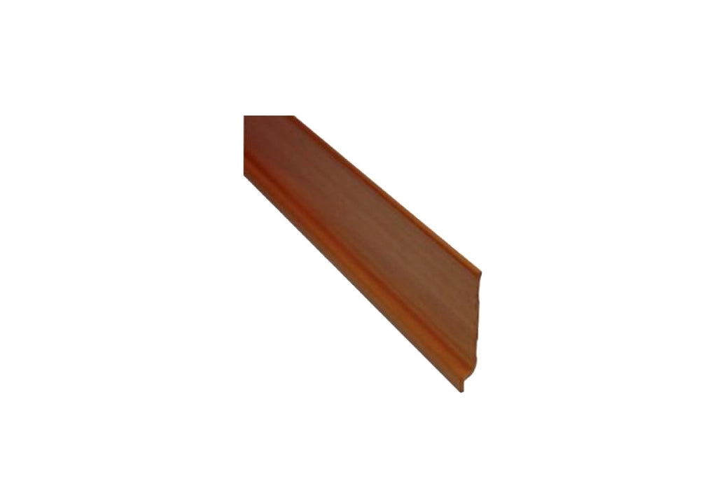 BATTISCOPA IN PVC 70x9 mm - noce - barra 2 mt - 10 pezzi