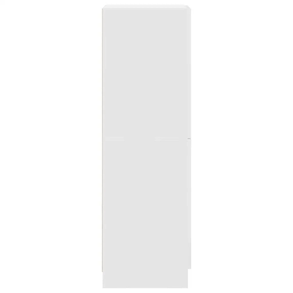 Mobile da Cucina Bianco 38x41,5x131,5 cm in Legno Multistrato 860112