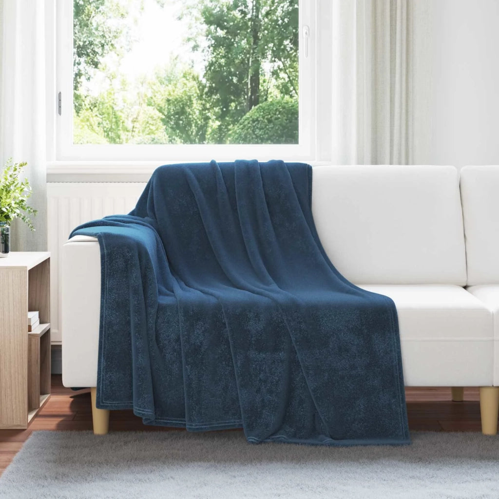 Coperta Blu navy 150 x 200 cm Panno
