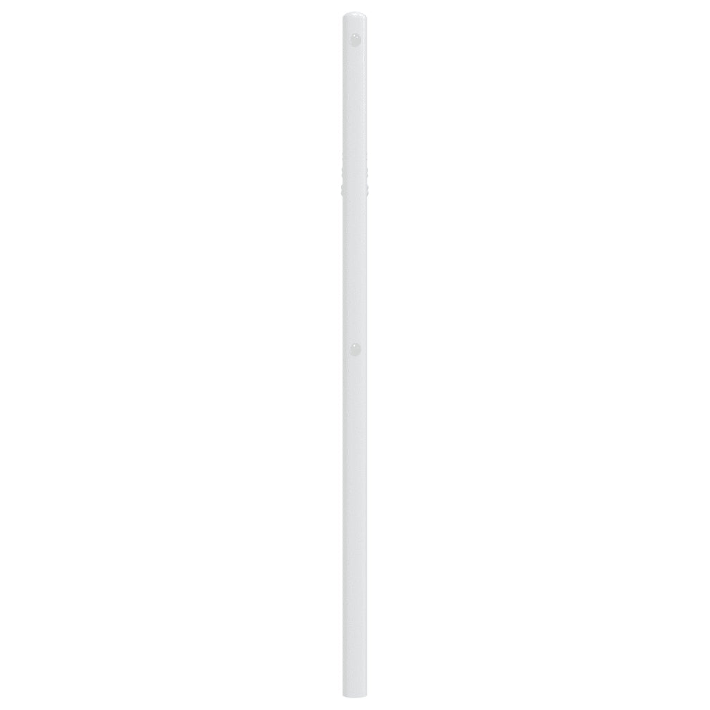 Testiera di Ricambio in Metallo Bianco 75 cm 373864