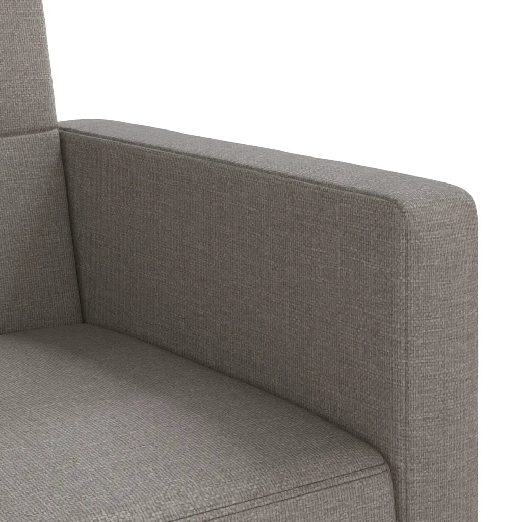 Divano letto | Sof¨¤ letto | Letto singolo con Cuscini Tortora in Tessuto