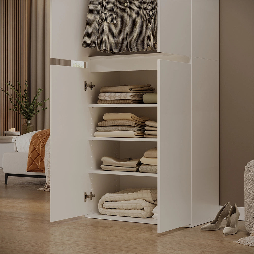 Vicco Scaffale Bianco Set di 2
