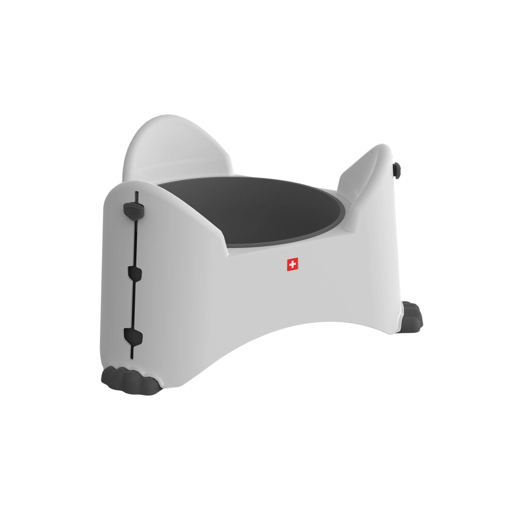 Ciotola regolabile alimenti animali 1.02 l SAMMY   - Colore Mistletoe Bianco/Antracite- Rotho