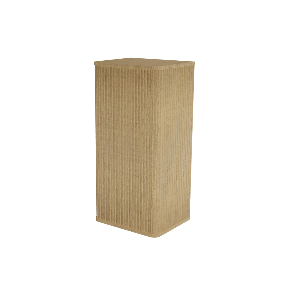 Mobile pensile con anta push-to-open, rovere