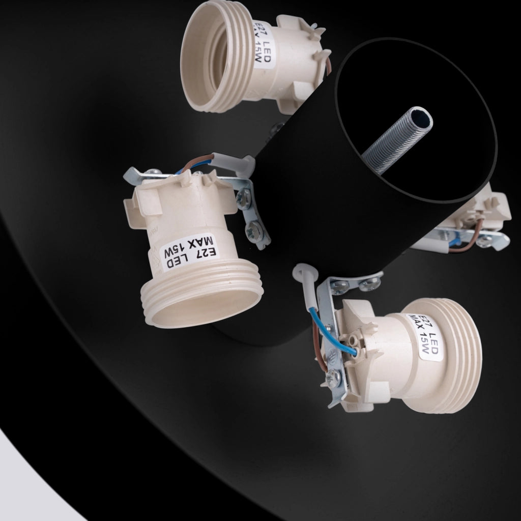 Lampada da soffitto OMIQ nero