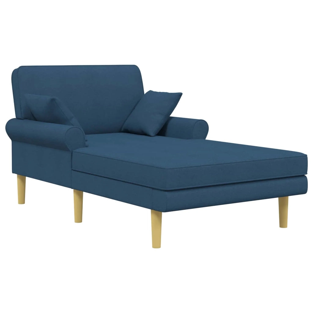 Chaise longue Blu Tessuto 42048089