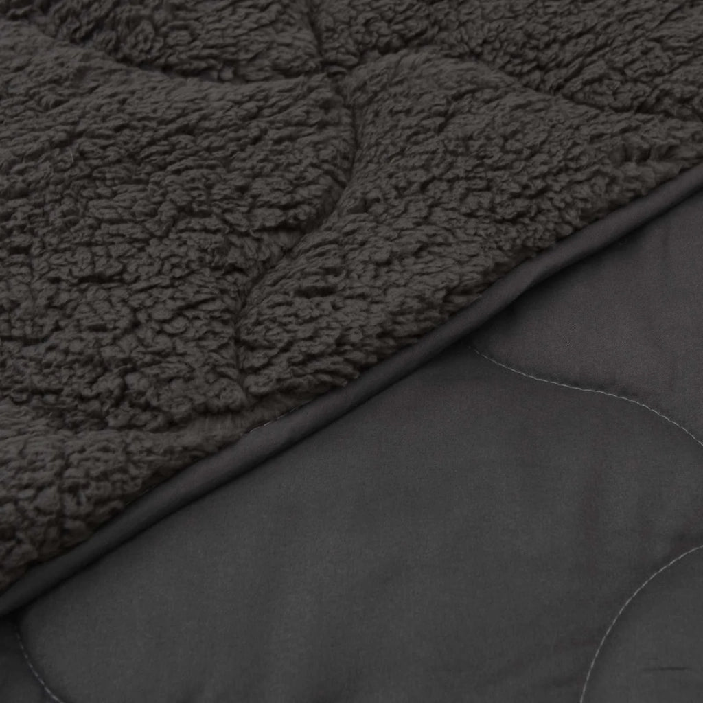Piumino Letto Estivo 135 x 200 cm Estate Antracite Traspirante 42026157
