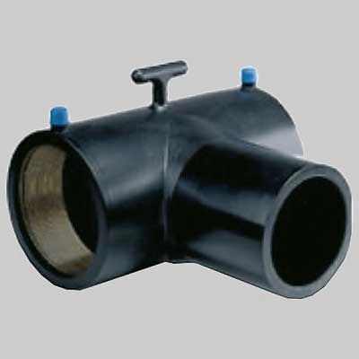 TEE INTERMEDIO PE 100S5 GAS ELETTROSALDABILE  Ø 63     UNIDELTA