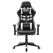Sedia da Gaming | Sedia da e-sports Nera e Bianca in Similpelle