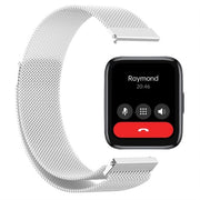 Cinturino in acciaio inossidabile intrecciato per Realme Watch 3 Pro
