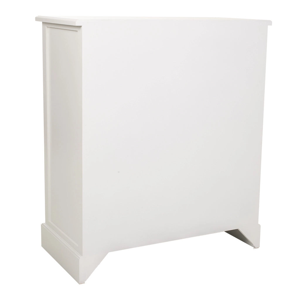 Mobile da ingresso in legno bianco 80x40x90,5h