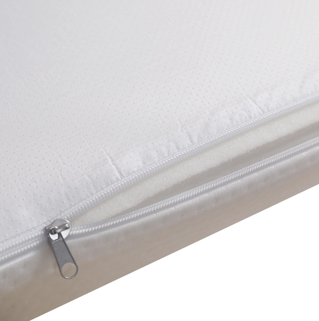 Materasso pieghevole H3 140x200x10 cm in schiuma; bianco