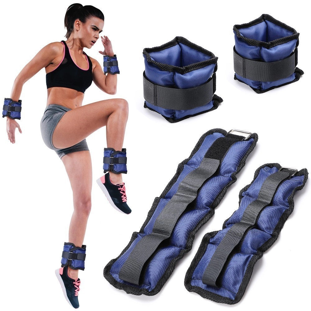 Trade Shop - Pesi Caviglie Polsi Cavigliera Sport Arti Marziali Fitness Cavigliere Peso 6 Kg -