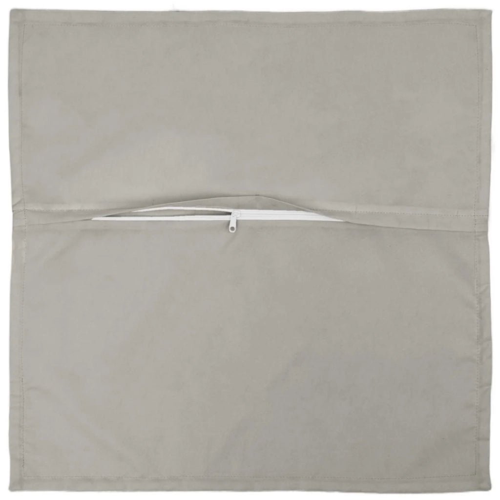 Federa 2 pz HOUTEN Grigio 35 x 35 cm Poliestere 916521