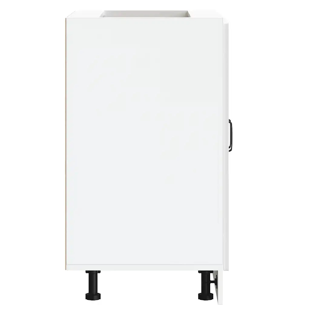 Pensile da cucina | Mobile base lavello Kalmar Bianco Lucido 60x46x81,5 cm