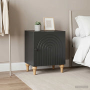 Armadio da Notte 2 pz Nero 43 x 34,5 x 50 cm 894108