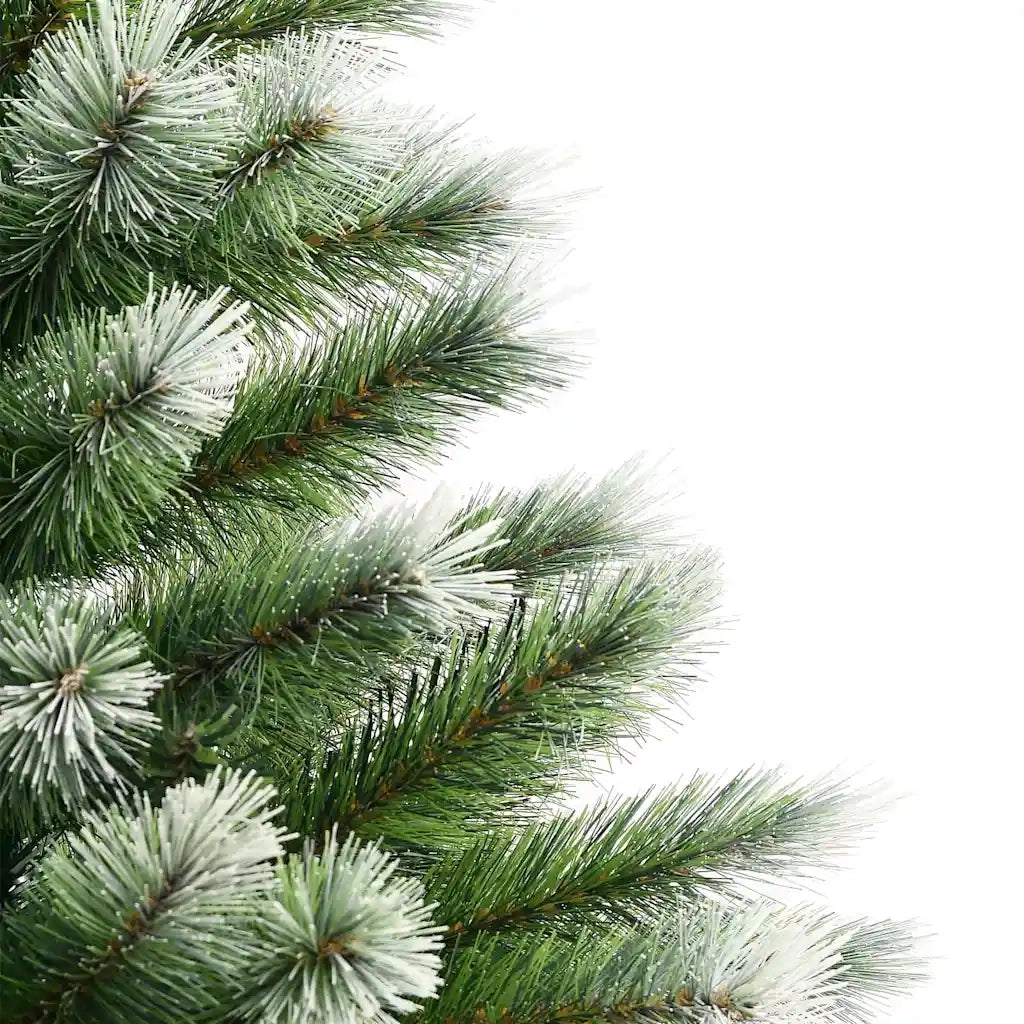 Albero di Natale artificiale con rami snodati e neve imbiancata 3395451