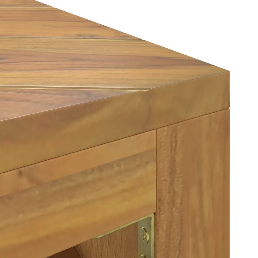 Tavolino da salotto | Tavolino da caff¨¨ | Tavolino da Soggiorno 110x60x38 cm in Legno Massello di Teak