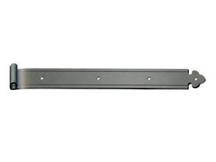 BANDELLE DRITTE CON OCCHIO DECENTRATO- - mm.200X35 - in ferro verviciato nero - 6 pezzi DIDIEFFE
