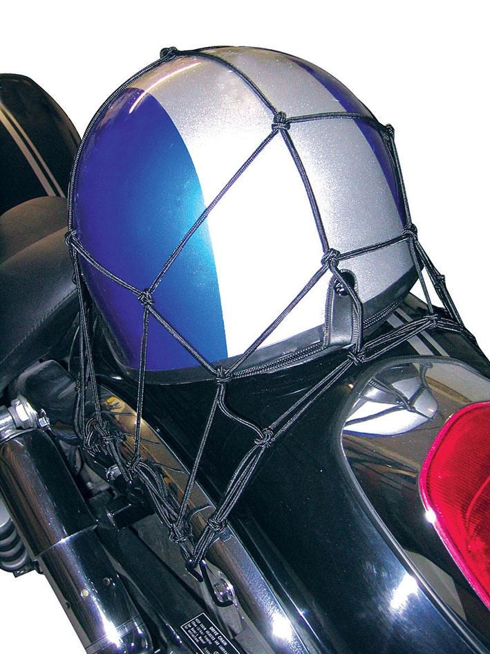 Rete elastica porta oggetti universale singola con ganci per moto