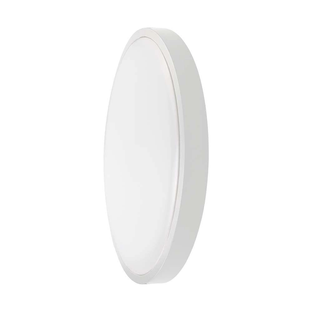 Plafoniera LED V-TAC 24W rotonda sensore IP44 bianca