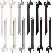 Coppia di Braccetti per Tende da Sole a Caduta Tempotest Parà in Alluminio 70 cm - Colore Avorio
