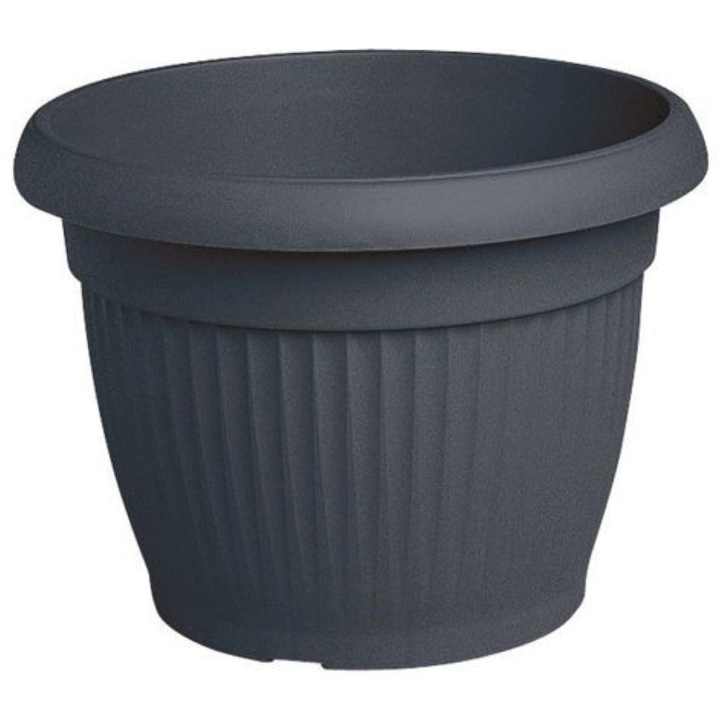 Vaso Terra Giardino 40 Antracite Set 2 Pezzi - Arca