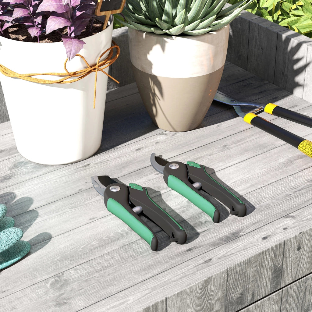 Set Giardinaggio 2 Pezzi ¨C Minimal ¨C Verde e Nero