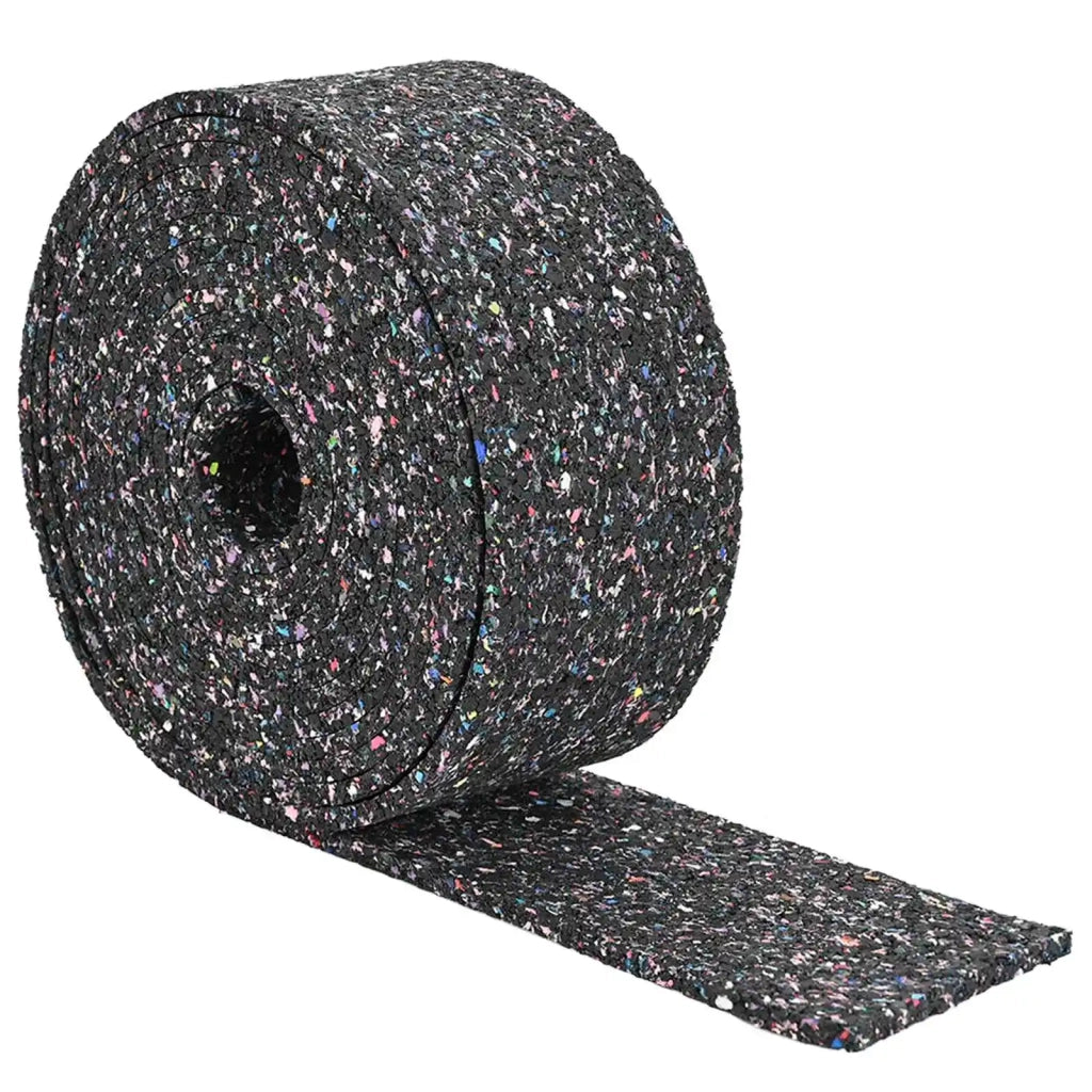 Rotolo di Granulato in Gomma Nero 500 x 10 x 1 cm Gomma 42027290