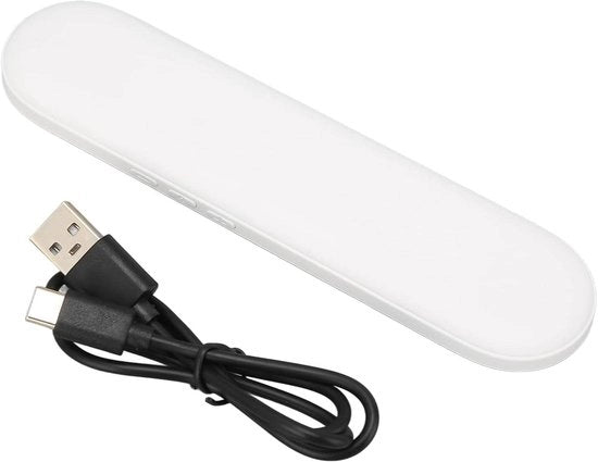Cuscino Acustico Portatile - Controsciocche - Adatto ai Laterali - Regolazione del Volume - Idoneo per i Laterali - Bianco - 15,5 * 3,8 * 1,3 cm