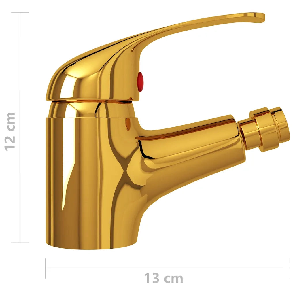 Rubinetto Miscelatore per Bidè Oro 13x12 cm 149085