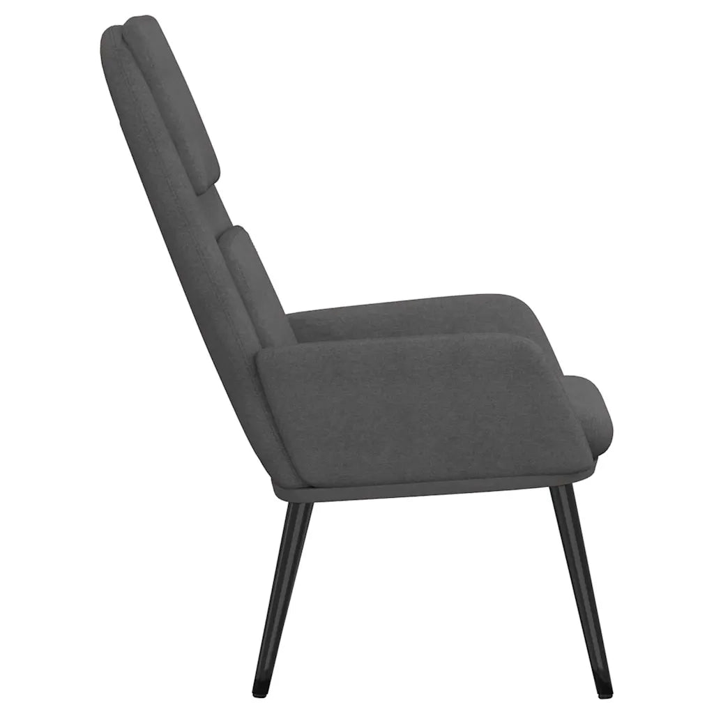 Poltrona Relax Grigio Chiaro in Tessuto 341312