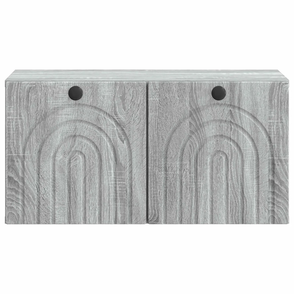 Mobile Porta TV da Muro Grigio Sonoma 59,5 x 31 x 30 cm 898201