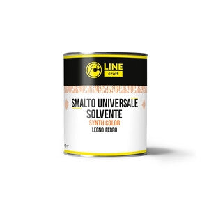 C SMALTO UNIV SINTETICO 0,75L NERO OP O901 SYNTH COLOR- C LINE CRAFT- 1,0 pz