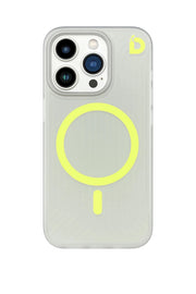 IDUDE COVER TANK MAGSAFE NEON IPHONE 14 GIALLO
