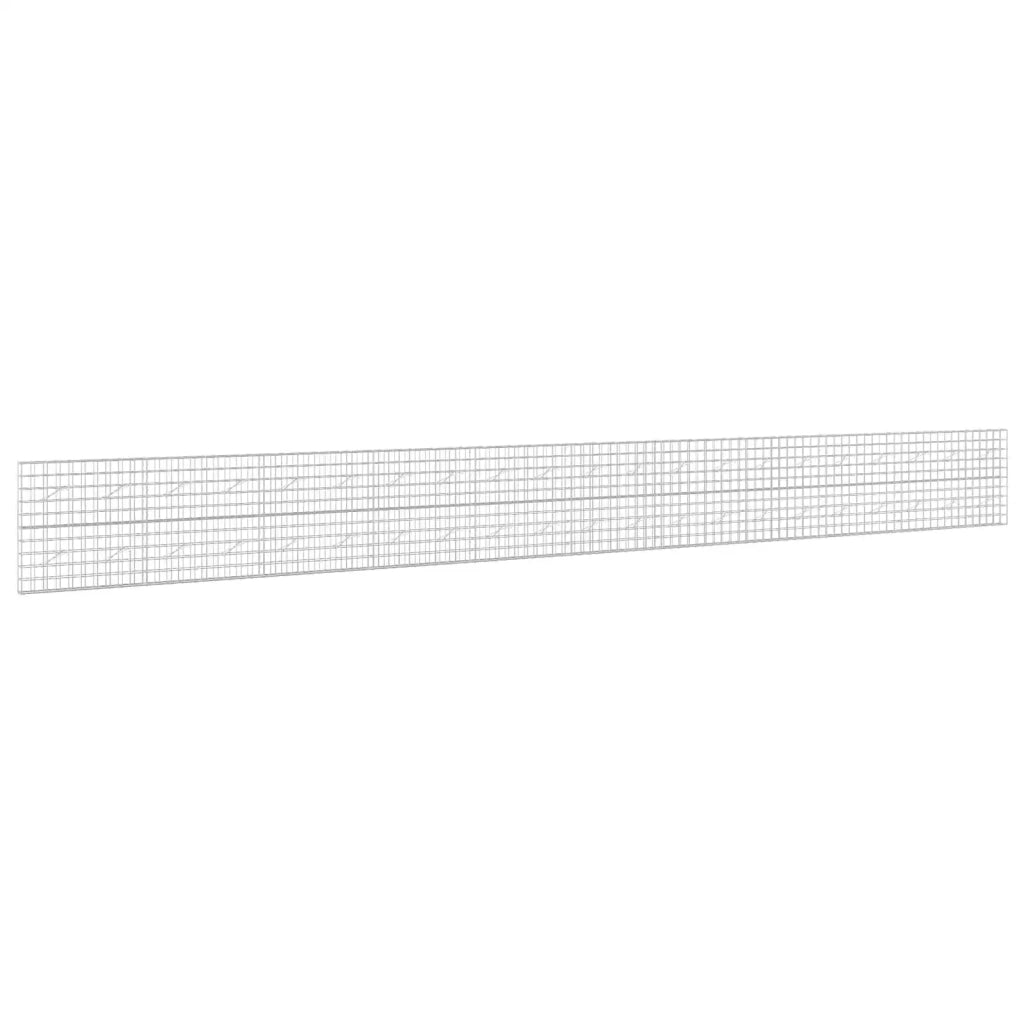 Gabione con Filo da 5 mm e Rete da 10x10 cm 1050x10x100 cm 3464943