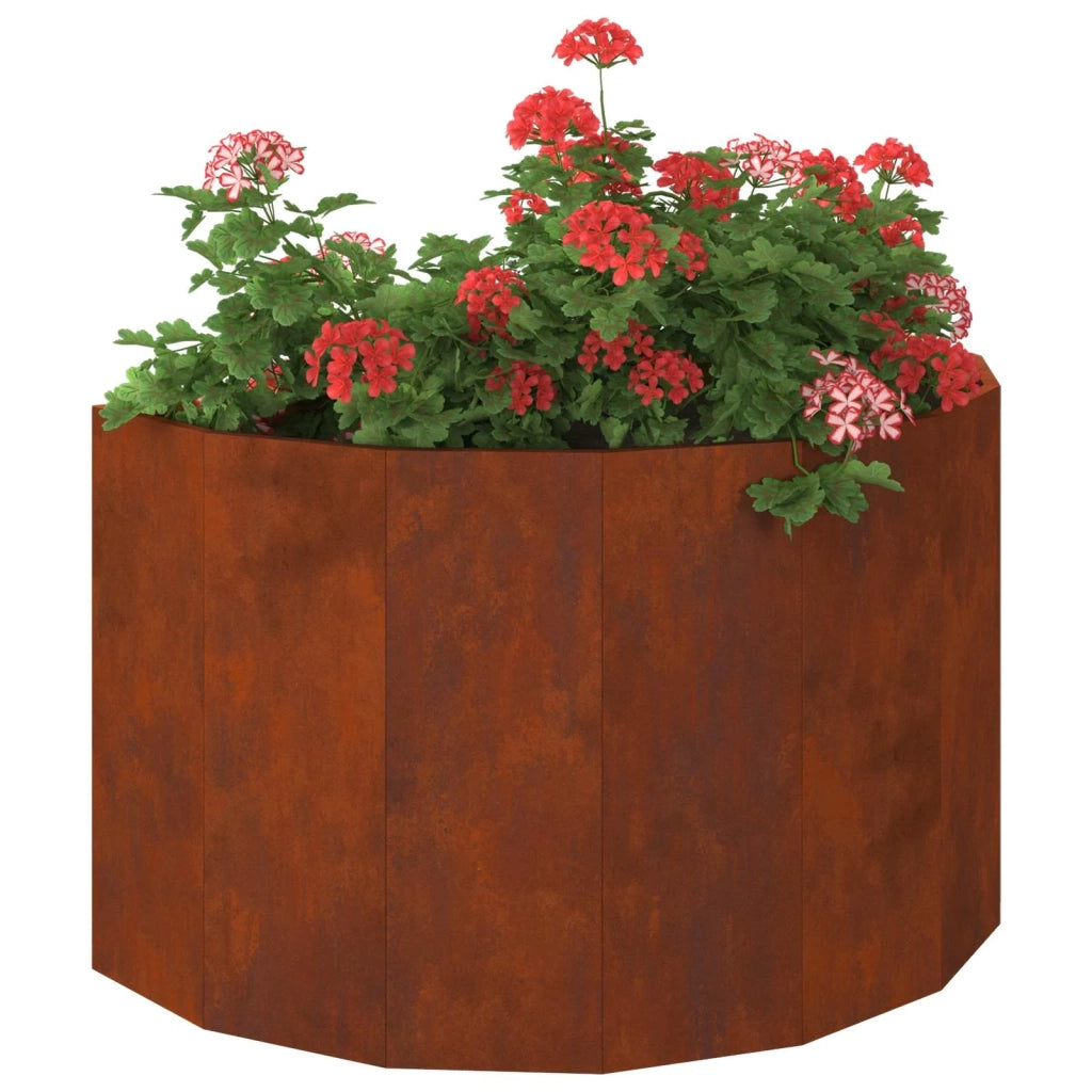 Fioriera | Cassetta per fiori | Vaso Ruggine 90 x 45 x 50 cm