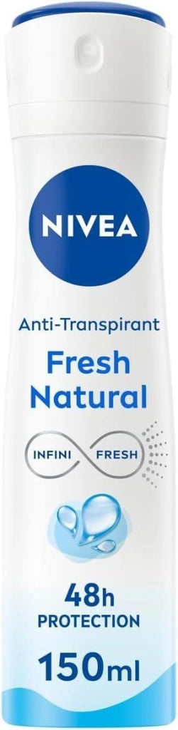 NIVEA DEODORANTE SPRAY 150 ML FRESH NATURAL