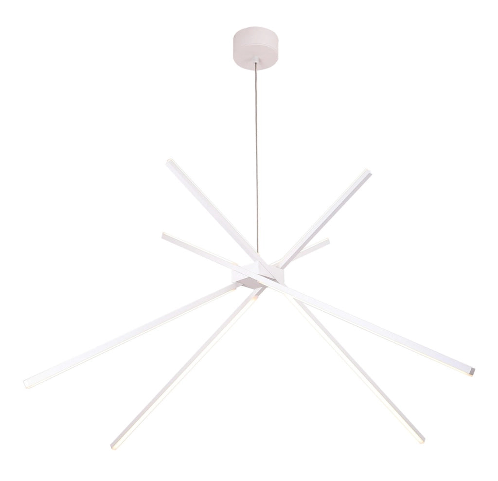 Lampada a sospensione bianca Spider LED 33W Maxlight P0270