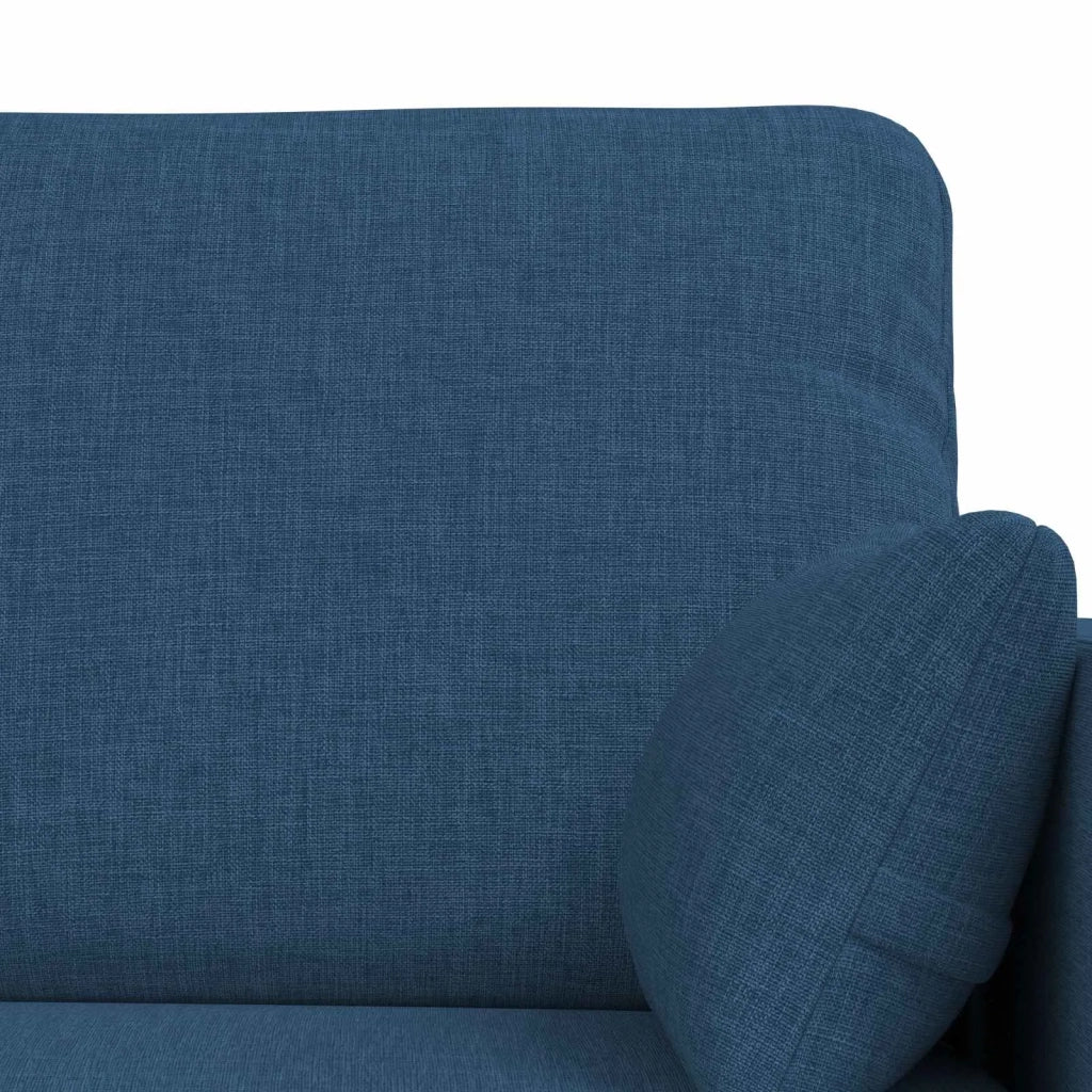 Set di divani 2 pcs Blu 139 x 78 x 80 cm Tessuto 3407499