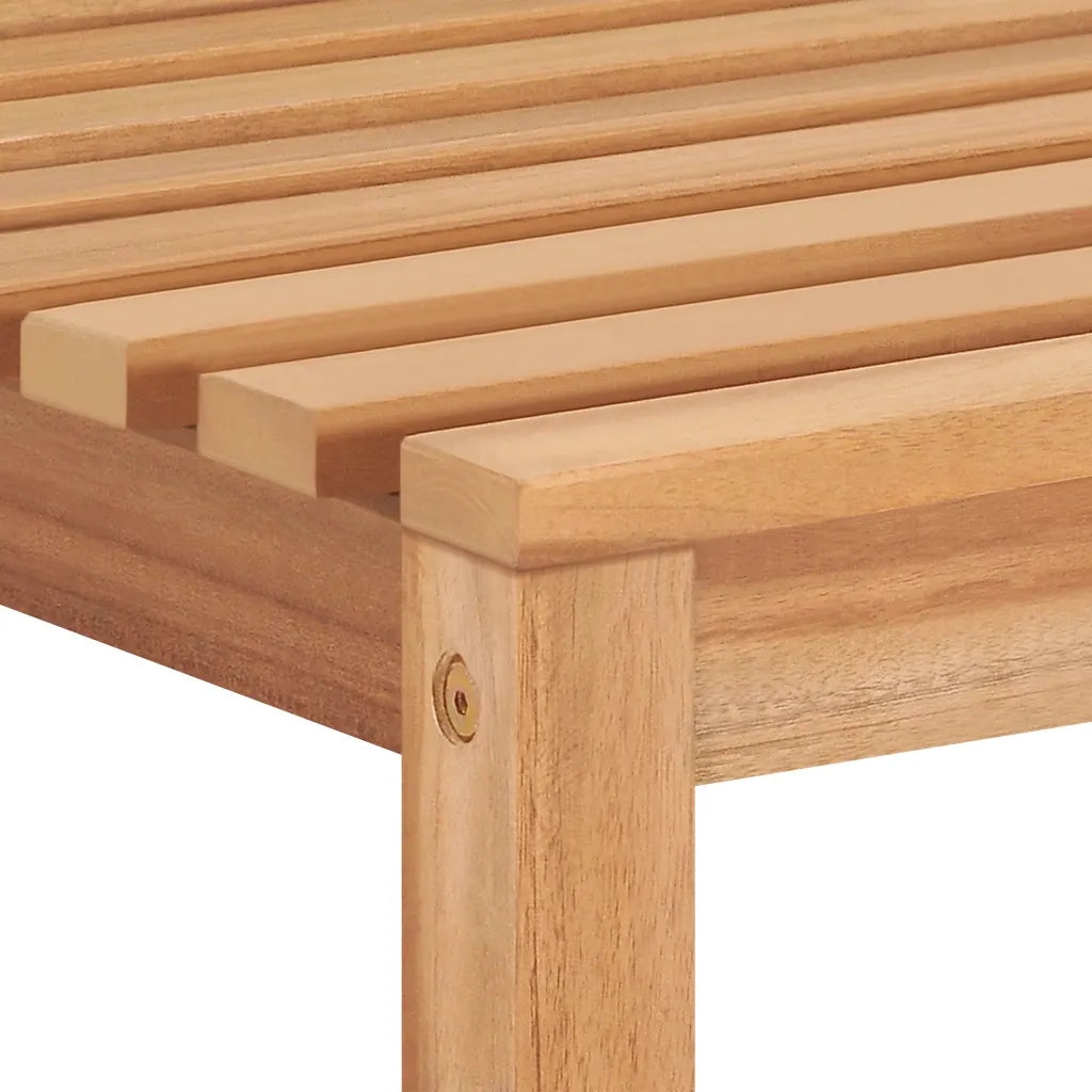 Set da pranzo da giardino 5 pz 120x70 cm in legno massello di teak 3059927