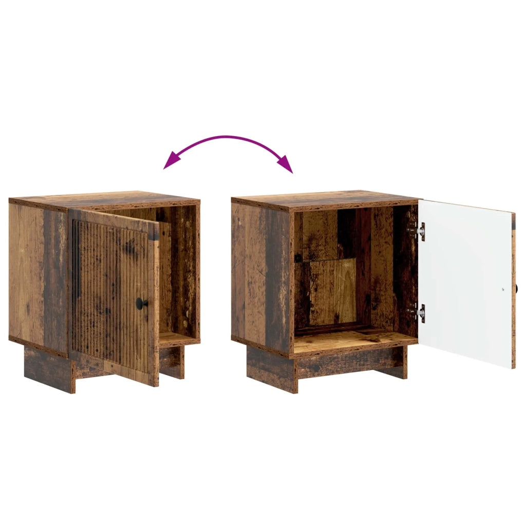 Armadio da Notte Legno antico 43 x 34,5 x 50 cm 893891